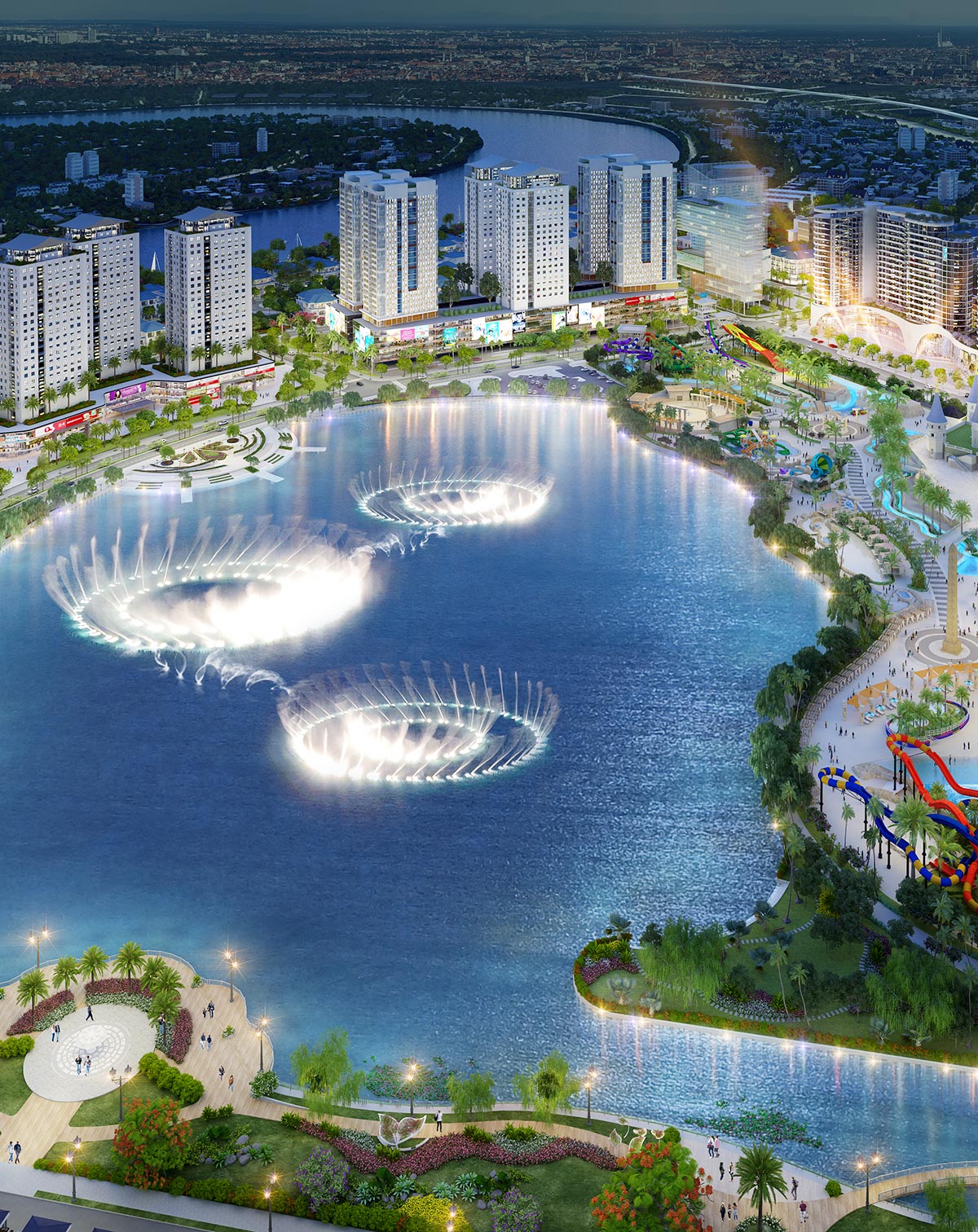 Giá bán căn hộ Diamond Sky khoảng 80-120 triệu/m2