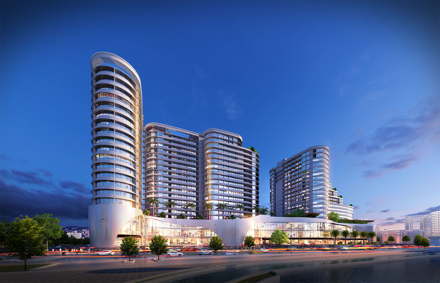 Dự án căn hộ Diamond Sky Vạn Phúc City