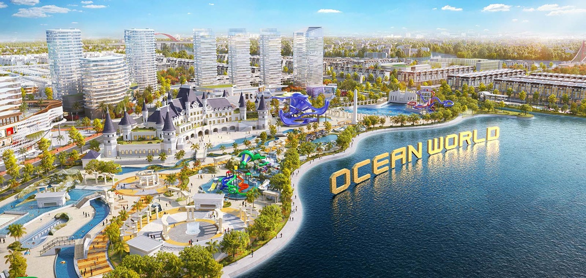 Khu vui chơi Ocean World tại Vạn Phúc City