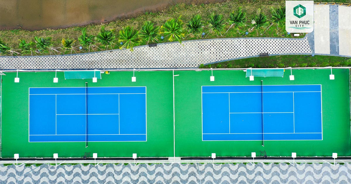 Sân Tennis tại Vạn Phúc City