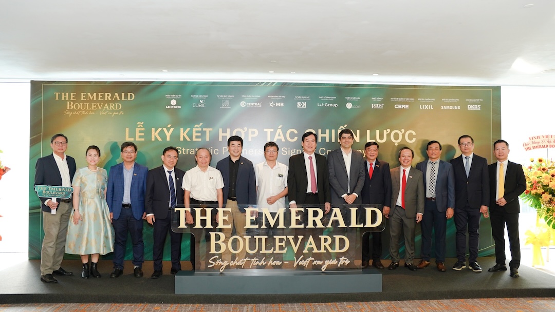 Khởi công The Emerald Boulevard: Biểu tượng sống mới tại cửa ngõ TP.HCM Lễ ký kết hợp tác dự án The Emerald Boulevard